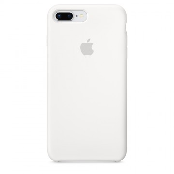 Originální silikonový kryt Apple iPhone 8 Plus / 7 Plus - Bílý Originální silikonový kryt Apple iPhone 8 Plus / 7 Plus - Bílý