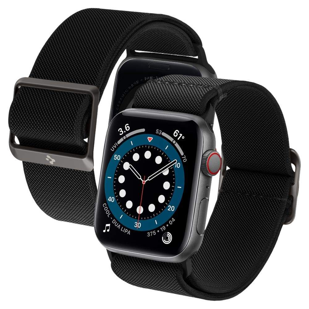 Spigen Lite Fit Apple Watch Series 1/2/3/4/5/6/7/8/9/SE (45/44/42mm) - Black
