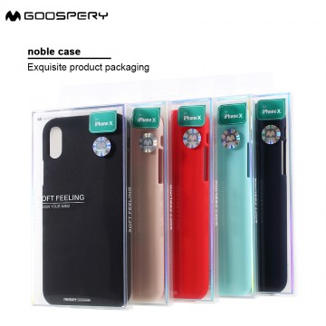 Obal / kryt Mercury Soft Feeling pro Apple iPhone X Obal / kryt Mercury Soft Feeling pro Apple iPhone X