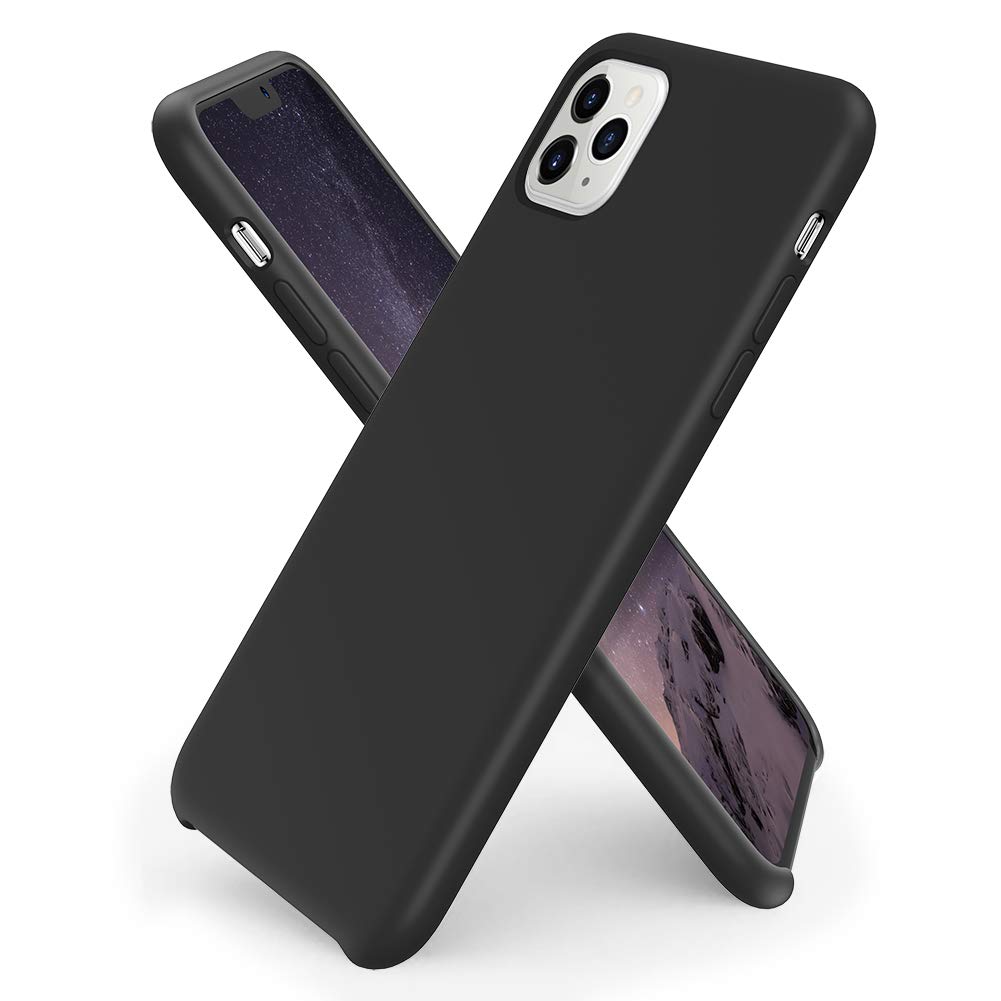 Pouzdro iMore Silicone Case iPhone 11 Pro Max - Černý