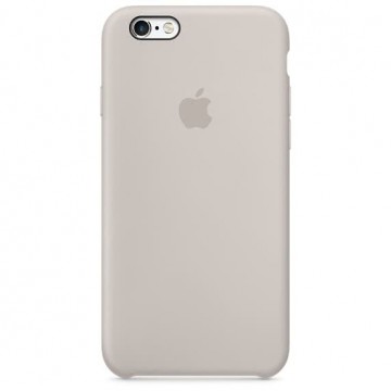 Originální silikonový kryt Apple iPhone 6s / 6 - Kamenně šedý Originální silikonový kryt Apple iPhone 6s / 6 - Kamenně šedý
