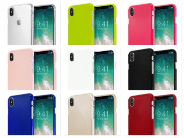 Silikonový obal / kryt Jelly od Goospery Mercury pro Apple iPhone X Silikonový obal / kryt Jelly od Goospery Mercury pro Apple iPhone X