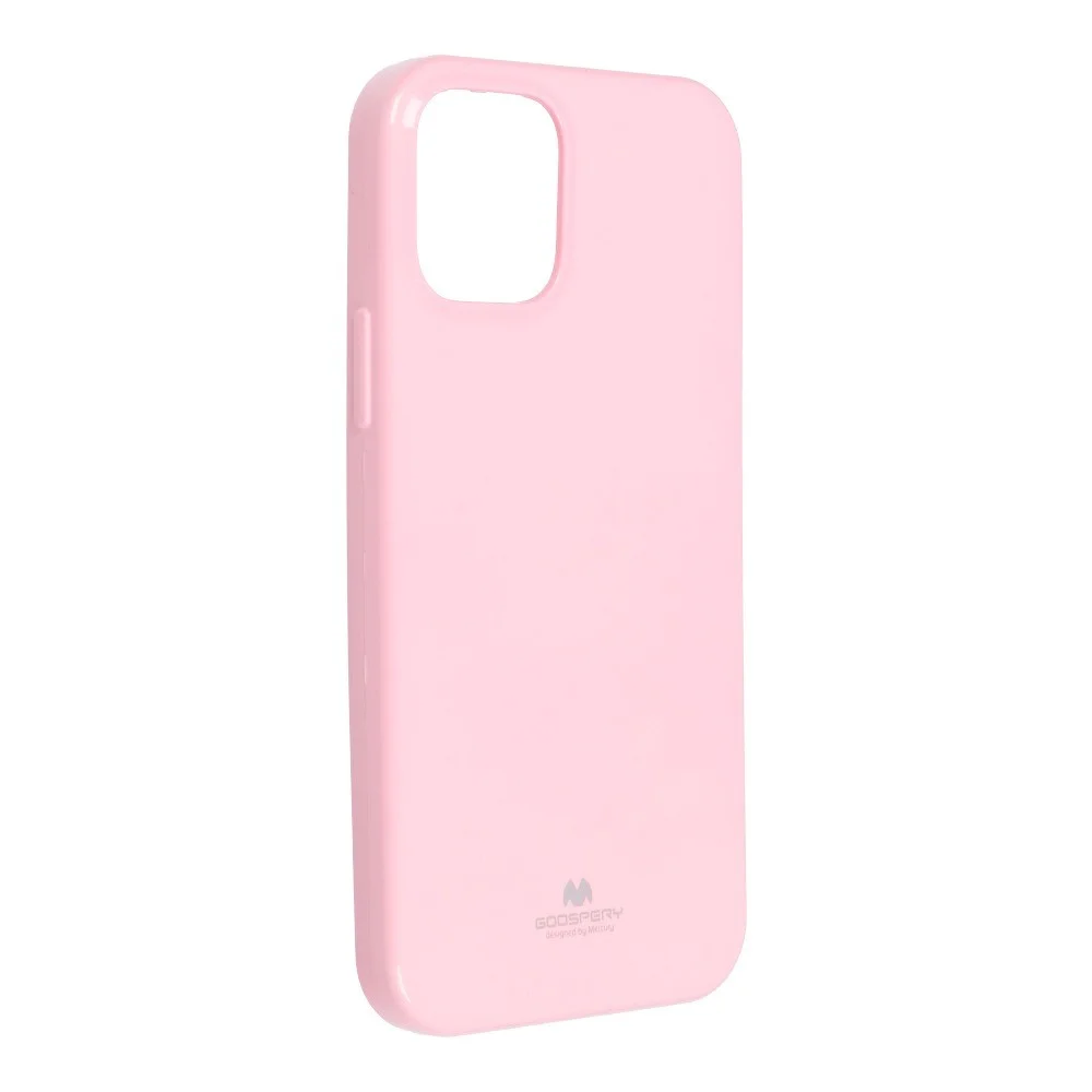 Pouzdro MERCURY Jelly Case iPhone 12 Pro Max - Světle růžové