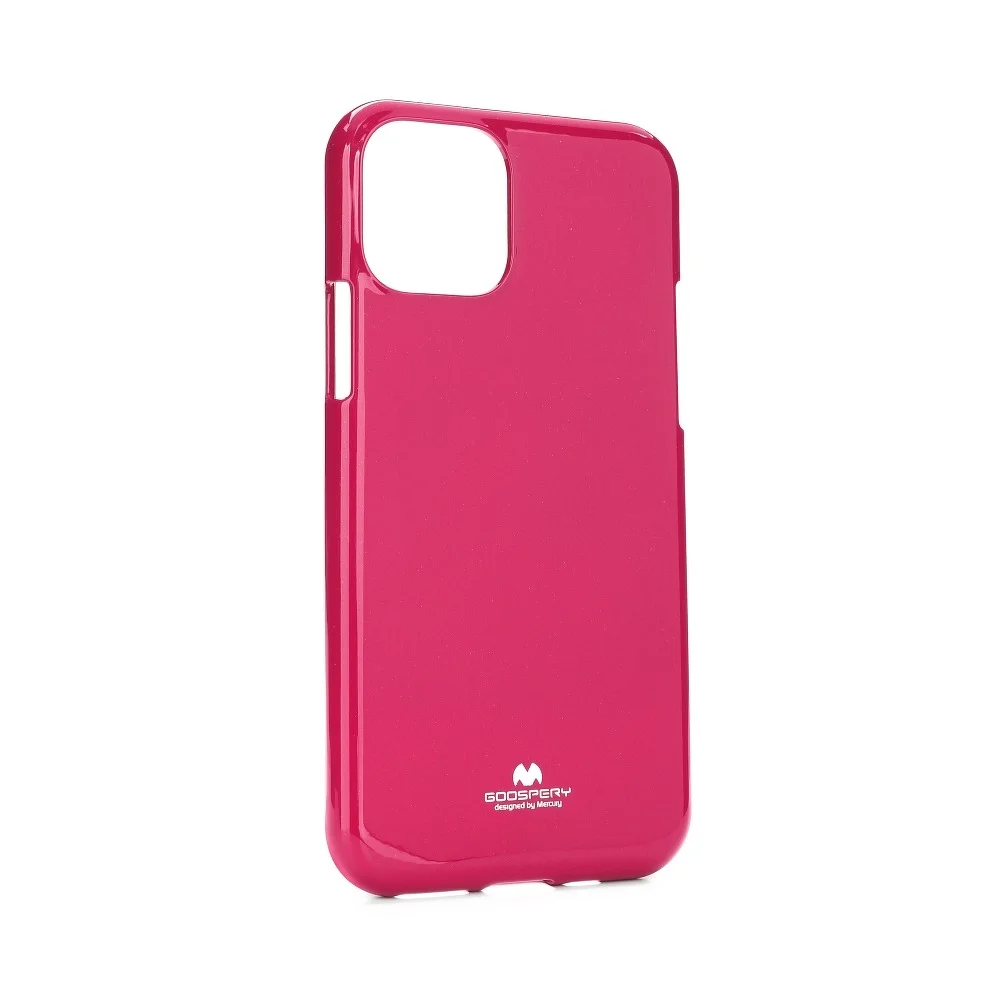 Pouzdro Mercury Goospery Jelly iPhone 11 Pro - Tmavě růžový