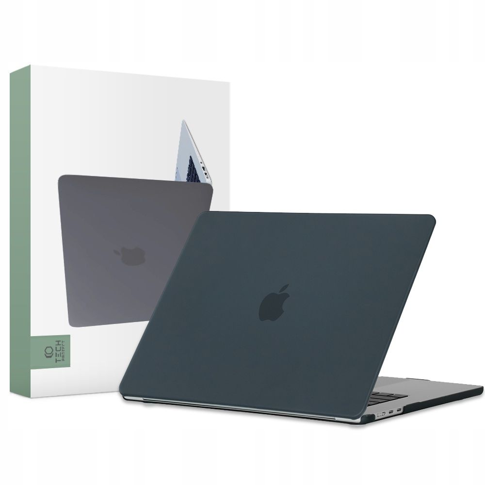 Pouzdro Tech-Protect Smartshell MacBook Air 15" (M2 2023 / M3 2024) - Matné černé