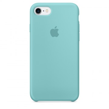 Originální silikonový kryt Apple iPhone 8 / 7 - Jezerně modrý Originální silikonový kryt Apple iPhone 8 / 7 - Jezerně modrý