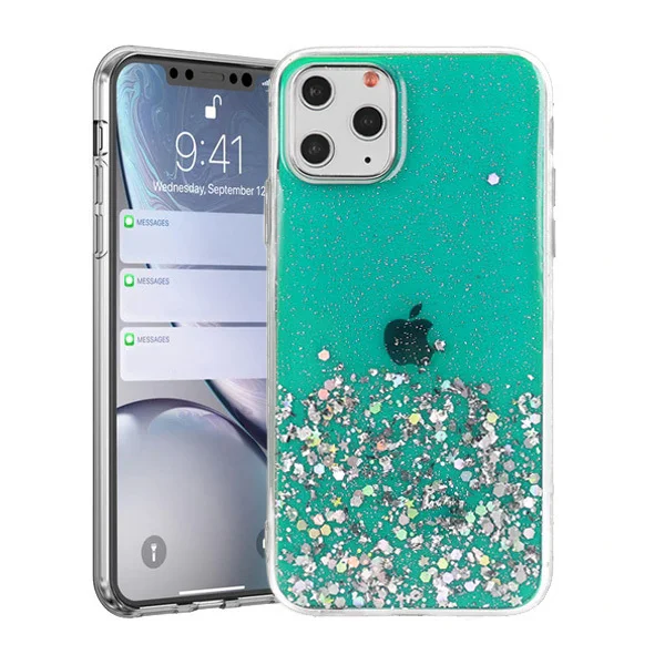 Pouzdro Vennus Brilliant Case iPhone 13 mini - Zelené