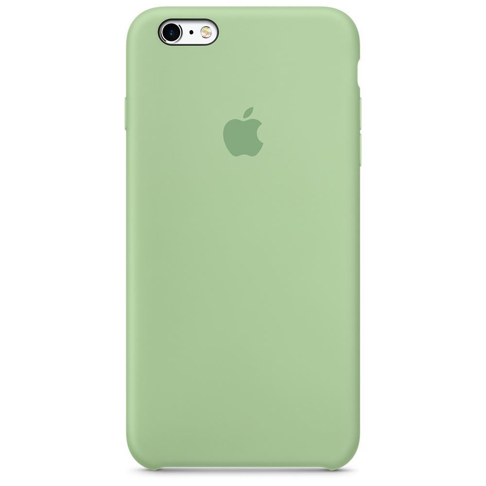 Originální silikonový kryt Apple iPhone 6s / 6 - Mátově zelený Originální silikonový kryt Apple iPhone 6s / 6 - Mátově zelený