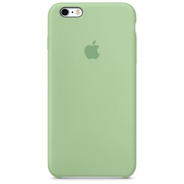 Originální silikonový kryt Apple iPhone 6s / 6 - Mátově zelený Originální silikonový kryt Apple iPhone 6s / 6 - Mátově zelený