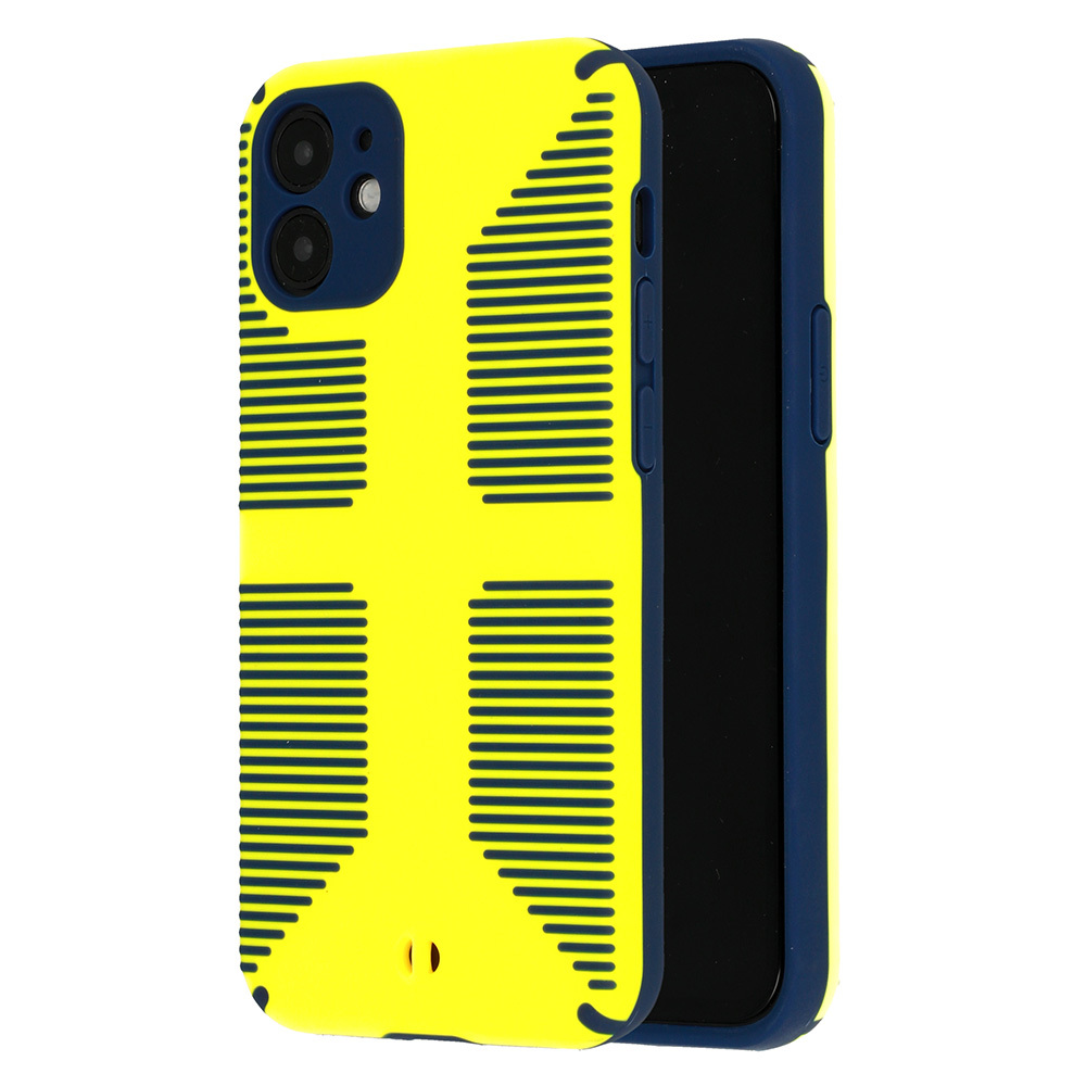 Pouzdro TEL PROTECT Grip Case Apple iPhone 12 Pro Max - Žluté