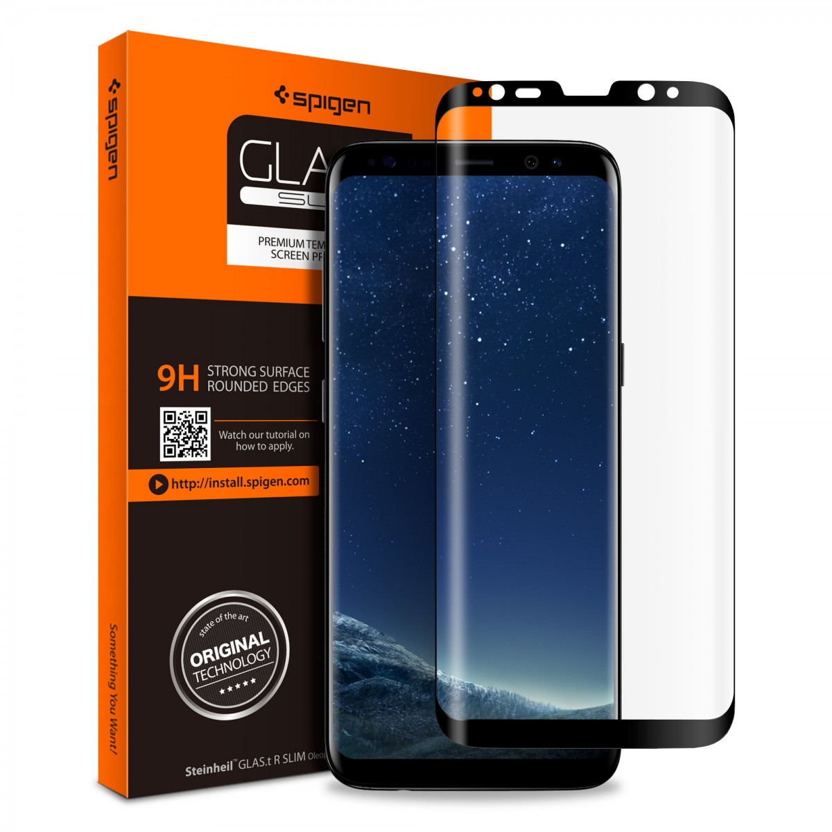 Ochranné sklo Spigen GLAS.t R SLIM Case-Friendly pro Samsung Galaxy S8 Plus (S8+) Ochranné sklo Spigen GLAS.t R SLIM Case-Friendly pro Samsung Galaxy S8 Plus (S8+)