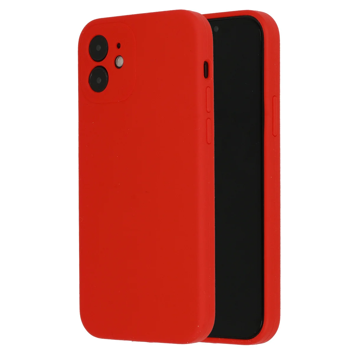 Pouzdro Vennus case Silicone Lite iPhone 12 Mini - Červené
