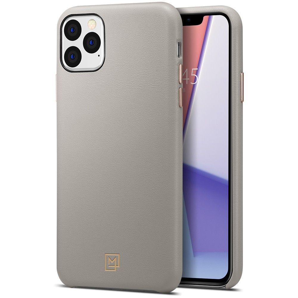 Pouzdro Spigen La Manon Câlin Apple iPhone 11 Pro - Šedé (Oatmeal Beige)