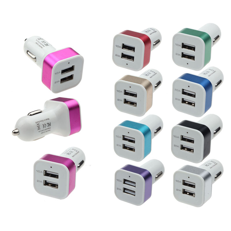 USB nabíječka iBASIC do auta - 2x USB (5V/1A, 5V/2.1A) USB nabíječka iBASIC do auta - 2x USB (5V/1A, 5V/2.1A)