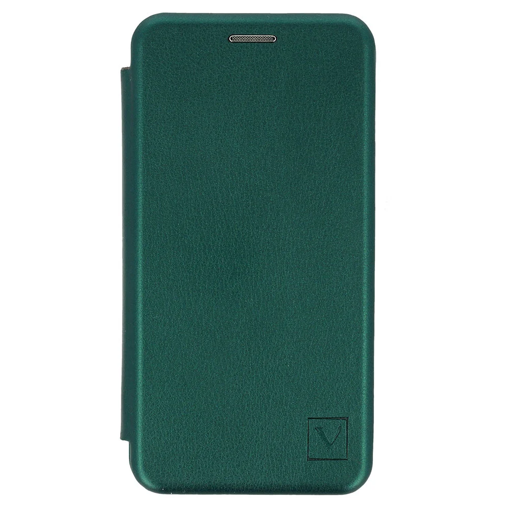 Pouzdro Book Vennus Elegance iPhone 13 mini - Tmavě zelené