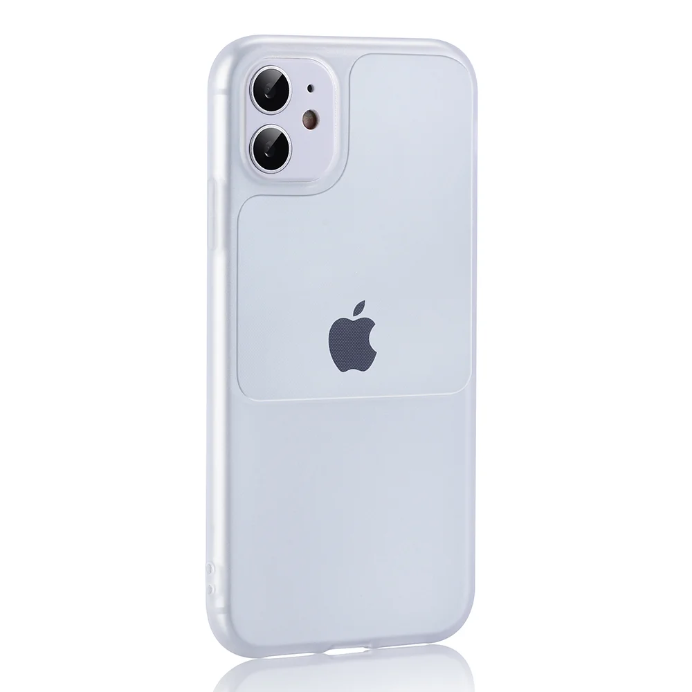 Pouzdro TEL PROTECT Window Case iPhone 12 Pro Max - čirá