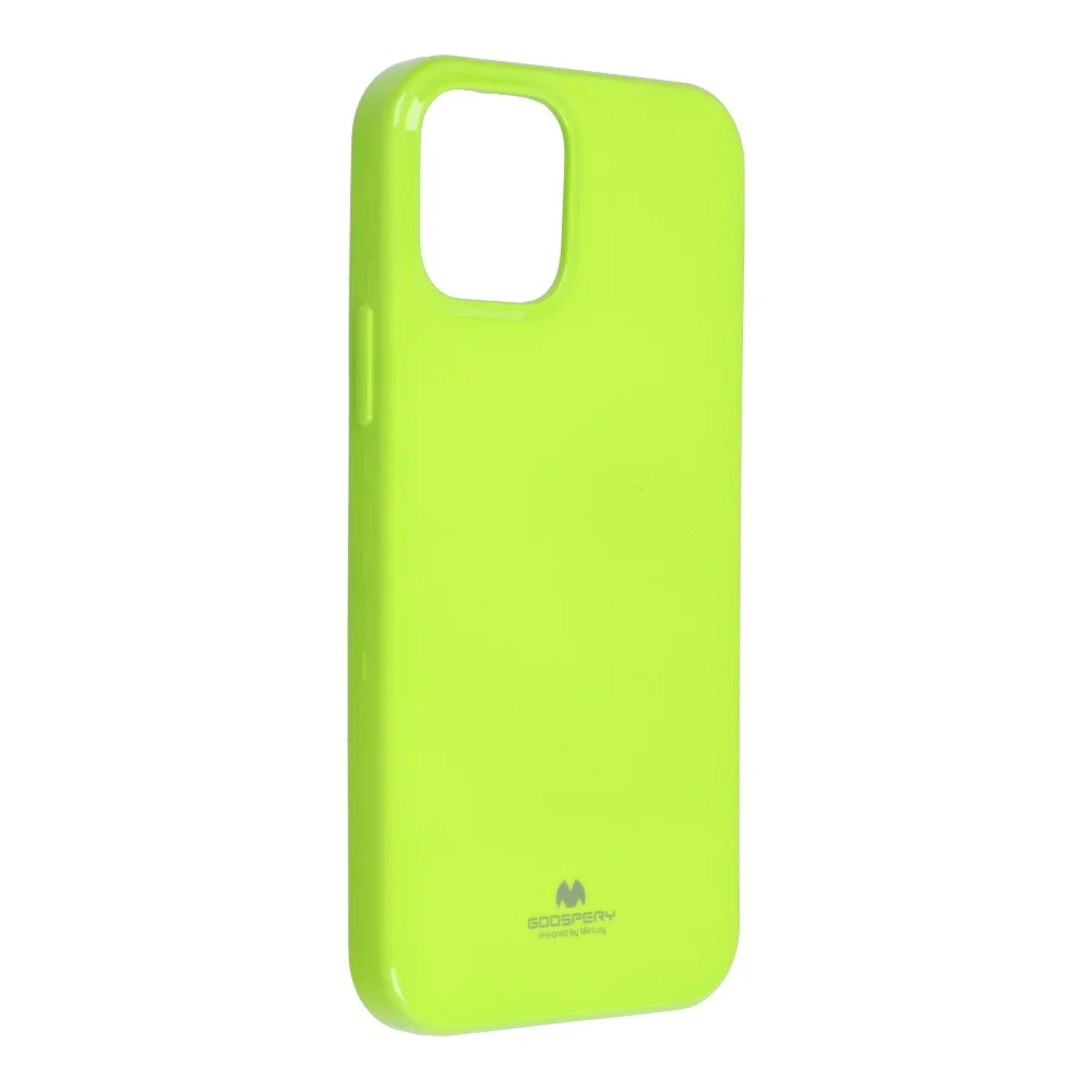 Pouzdro Jelly Case Mercury iPhone 12 mini - Limetkové
