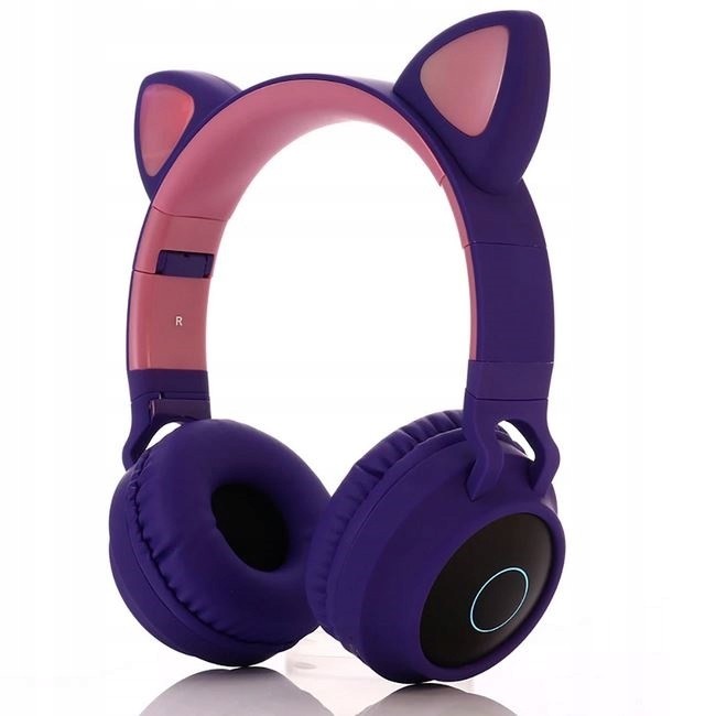 Hoco W27 CAT EAR - Fialová