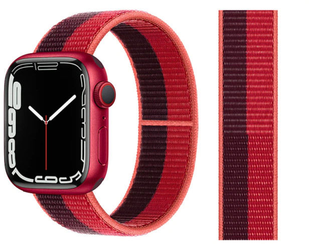 Řemínek iMore NYLON Apple Watch Series 1/2/3 42mm - Wine-Red