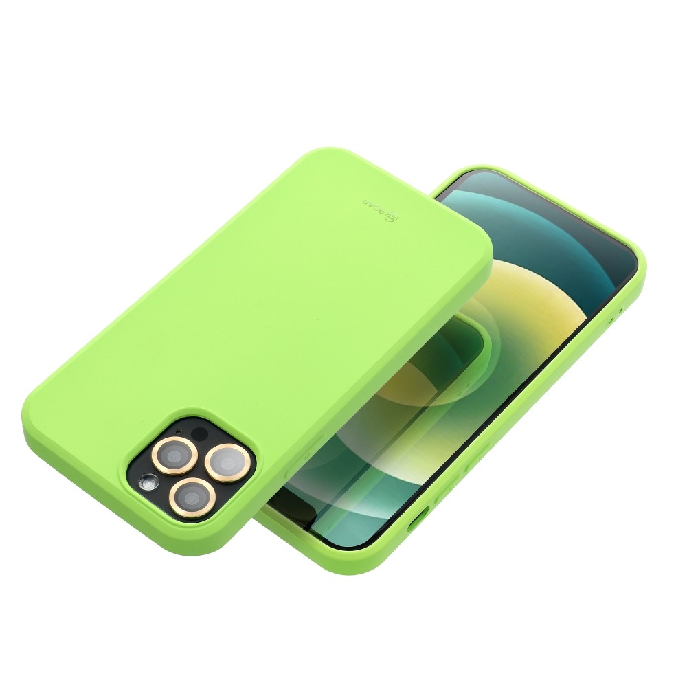 Pouzdro Roar Colorful Jelly Case - iPhone 12 mini - limetkové