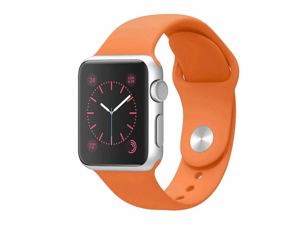Řemínek iMore SmoothBand pro Apple Watch Series 1/2/3 (38mm) - Pomerančový