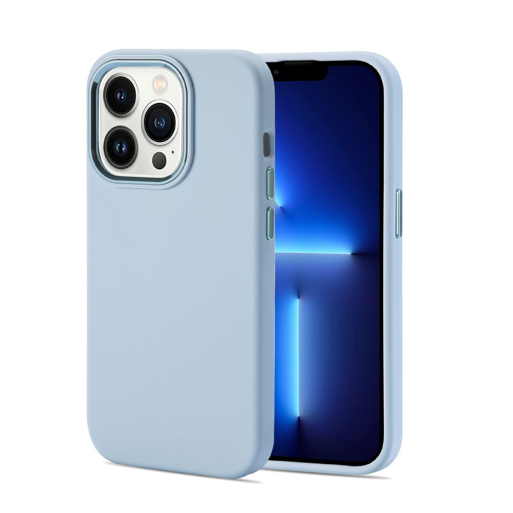 Pouzdro Tech-Protect Liquid iPhone 14 Pro Max - Modré