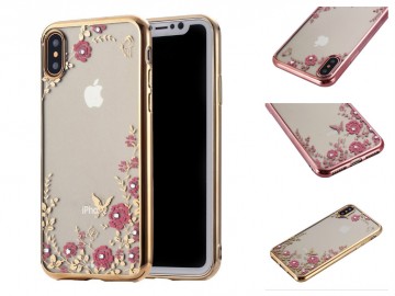 Obal / kryt Flower Garden pro Apple iPhone X Obal / kryt Flower Garden pro Apple iPhone X