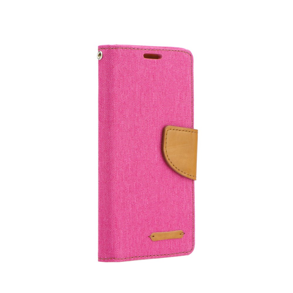 Pouzdro Forcell Canvas Book iPhone 11 Pro Max - Růžové
