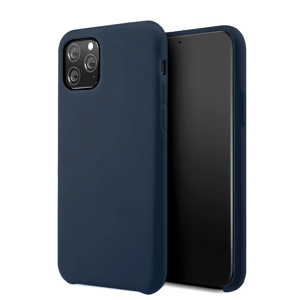 Pouzdro Vennus case Silicone Lite iPhone 12 Mini - Tmavě modré