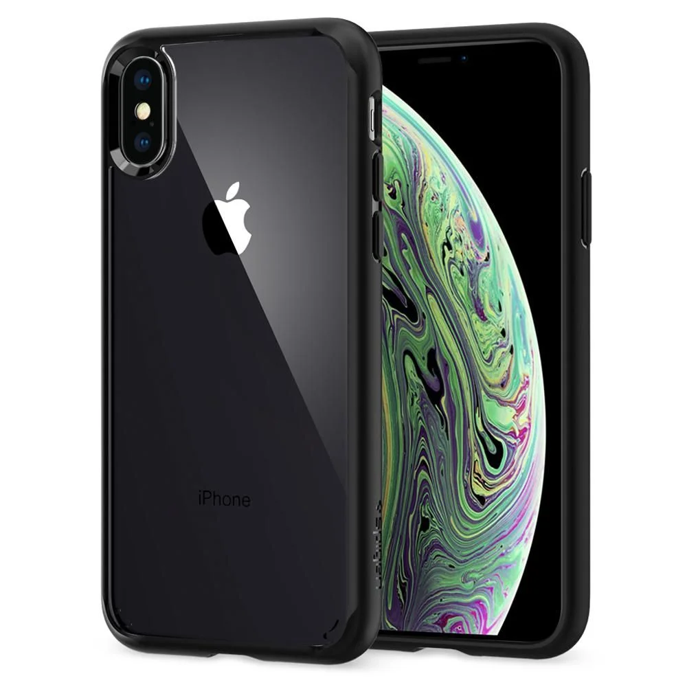Pouzdro Spigen Ultra Hybrid iPhone XS/X - Matte Black