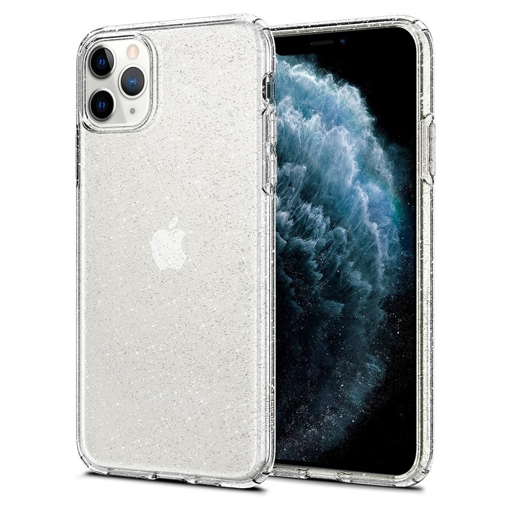 Pouzdro Spigen Liquid Crystal Glitter Apple iPhone 11 Pro Max - Crystal Quart