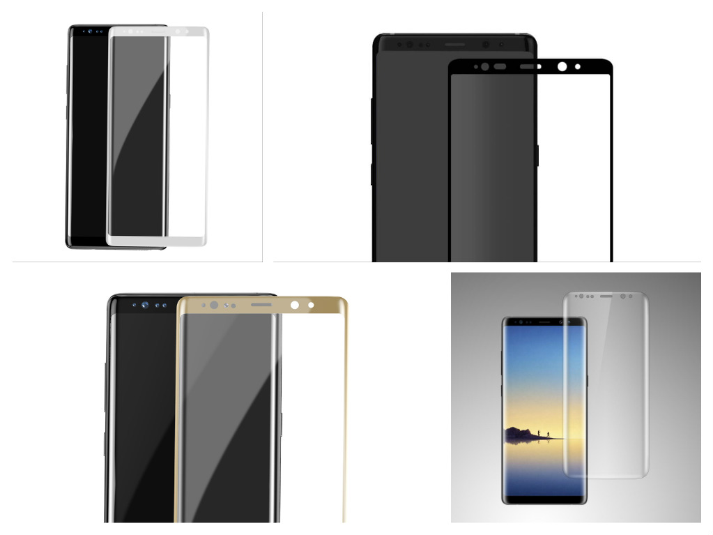 Tvrzené sklo 3D FULLCOVER na celý displej Galaxy Note 8 Tvrzené sklo 3D FULLCOVER na celý displej Galaxy Note 8