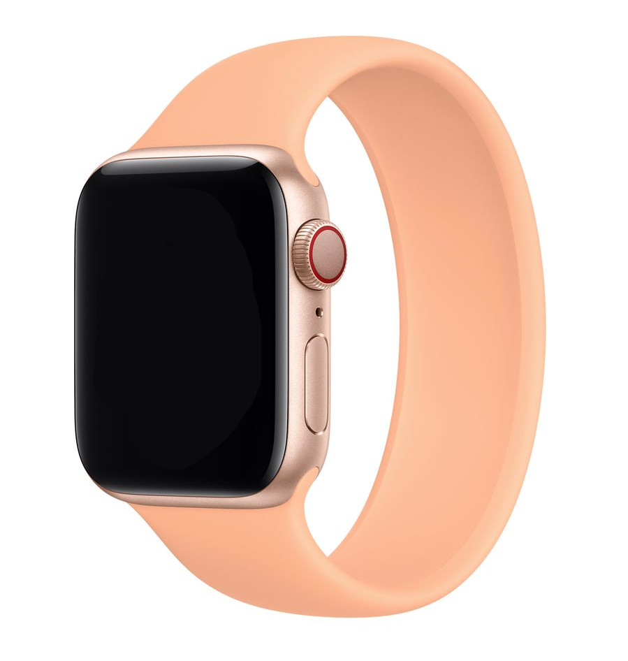 iMore Solo Loop Navlékací řemínek Apple Watch Ultra 1/2 49mm - Melounově oranžová (L)