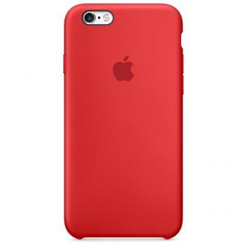 Originální silikonový kryt Apple iPhone 6s / 6 - Červený Originální silikonový kryt Apple iPhone 6s / 6 - Červený