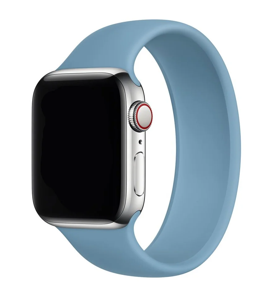 Řemínek iMore Solo Loop Apple Watch Series 1/2/3 38mm - Seversky modrá (XS)