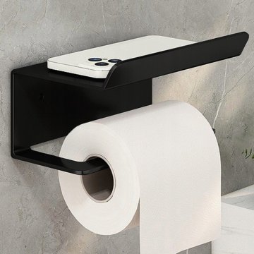 Držák na toaletní papír s poličkou na telefon…